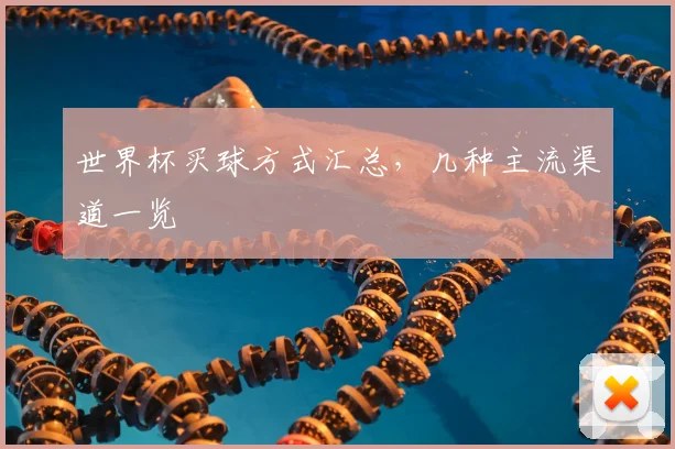 世界杯买球方式汇总,几种主流渠道一览