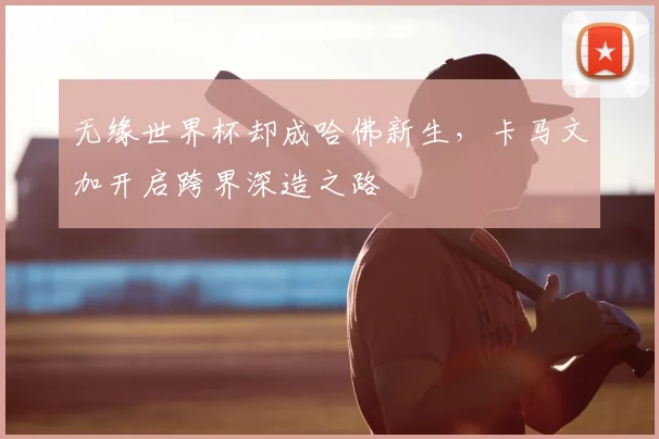 无缘世界杯却成哈佛新生,卡马文加开启跨界深造之路